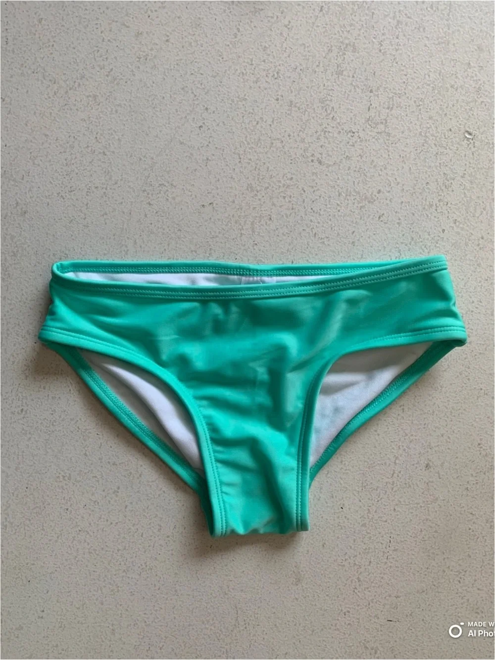 Cat & Jack Girls Purple Green Stripe Tankini Bikini Set Size Small NWT Beach